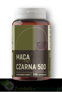 Maca czarna 500mg 100 kaps 
