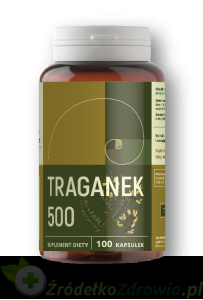 Traganek korzeń 500mg x 100 kaps