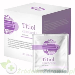 Titiol, Chusteczki 4Demodex, 30 szt powieki/nużeniec