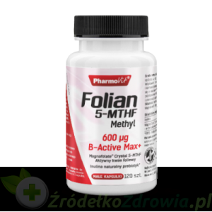 FOLIAN 5-MTHF METHYL 600 UG 120 KAPS Pharmovit
