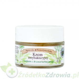 KREM ANTYBAKTERYJNY Z OLEJKIEM Z DRZEWA HERBACIANEGO