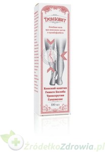 Trombofit -  naczynka, żylaki 