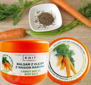 Balsam z olejem z nasion marchwi do twarzy i ciała Dar Natury Editt Cosmetics- 295 ml