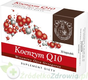 Koenzym Q10 Witaminy Ojca Grzegorza 30kaps.