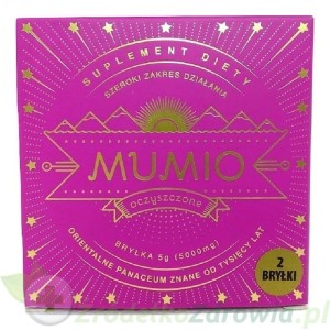 MUMIO OCZYSZCZONE BRYŁKA 2 X 5G NAMI