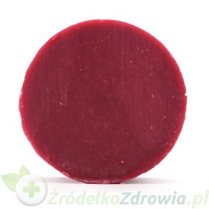 Szampon kostka Wiśniowy cukierek - 60g - Szampon o działaniu przeciwłupieżowym. Zawiera olej rycynowy.