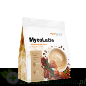 MycoLatte - kawa rozpuszczalna wzbogacona Reishi - MycoMedica - 315g