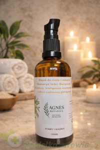 Olejek do ciała i masażu - Stawy i Mięśnie-  Rozmaryn Imbir Geranium 100ml