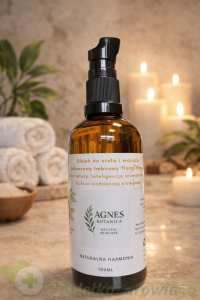 Olejek do ciała i masażu- Naturalna Harmonia - Cytrynowy Jałowcowy Imbirowy Ylang-Ylang 100ml