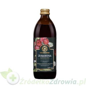 Sok Żurawina 100% bez cukru i konserwantów 500 ML
