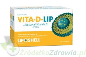 VITA-D-LIP Liposomal Vitamin D 1000 IU 30 saszetek po 5 g