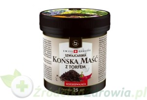 Końska Maść z torfem Rozgrzewająca Szwajcarska Herbamedicus 225 ml