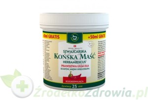 Końska Maść Rozgrzewająca 250ml + 50 ml gratis