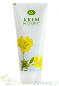 Krem nawilżający z olejem z wiesiołka