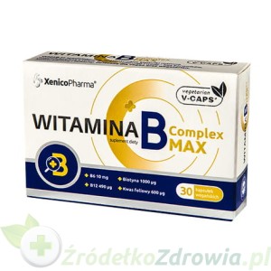 WITAMINA B COMPLEX MAX 30kaps