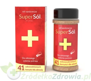 SupeSól® – MINERAŁY DO SOLENIA 200 g w solniczce