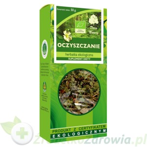 HERBATKA OCZYSZCZANIE EKO 50G - SUPLEMENT DIETY - DARY NATURY
