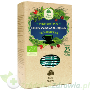 HERBATKA ODKWASZAJĄCA EKO 25X2G EKSPRESOWA - DARY NATURY