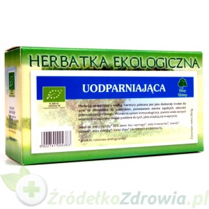 HERBATKA UODPARNIAJĄCA EKO 20X2G EKSPRESOWA - DARY NATURY