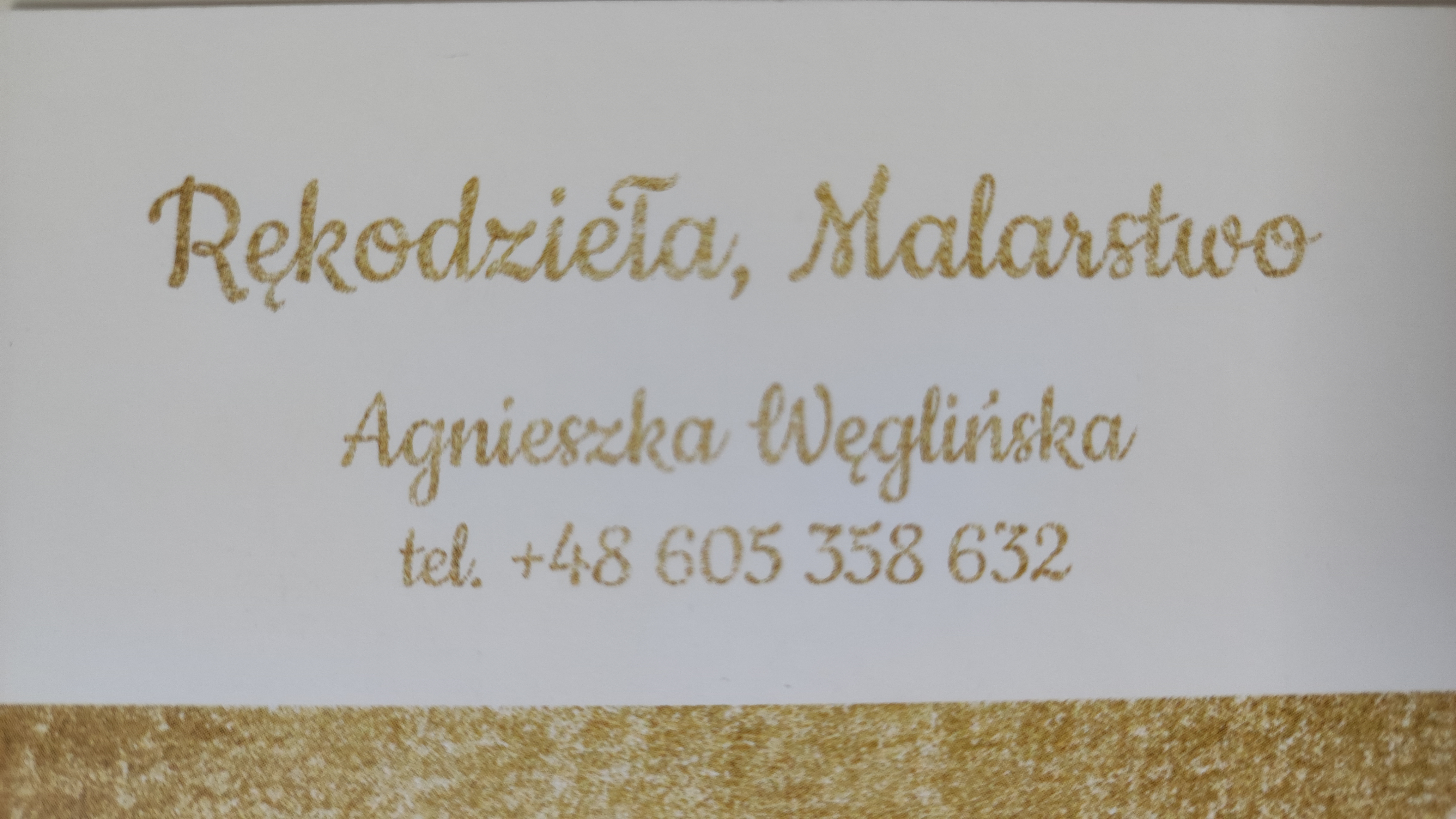 Rękodzieło i Malarstwo Agnieszka Węglińska